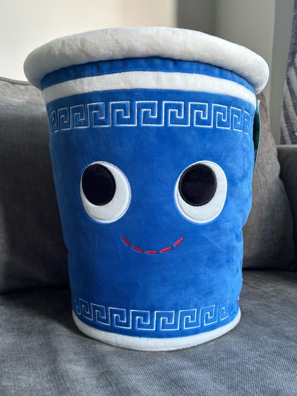 Kidrobot Yummy World collector's Greek George Coffee large plush NWT